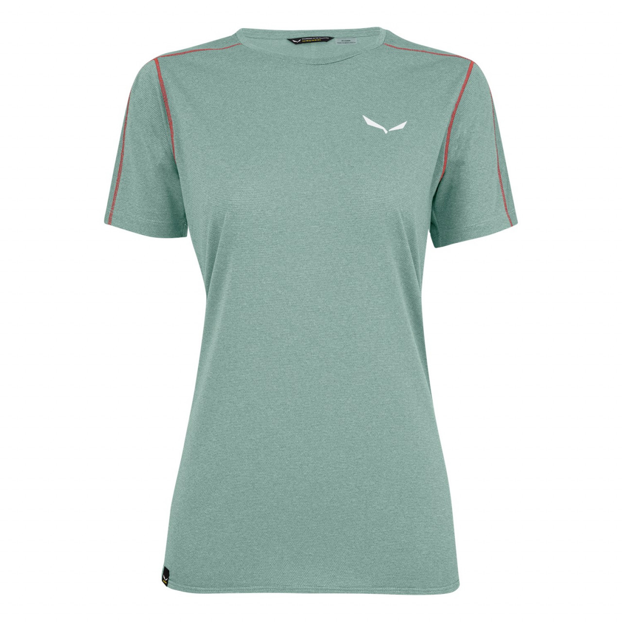 T-Shirts Salewa Pedroc 3 Dry Mulher Verdes 497GUQHTE